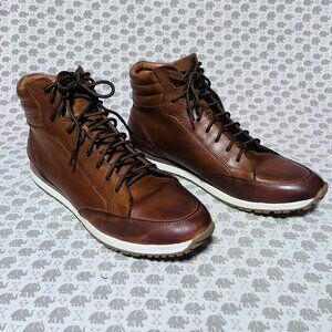 Bacco Bucci Leather High Top Sneaker